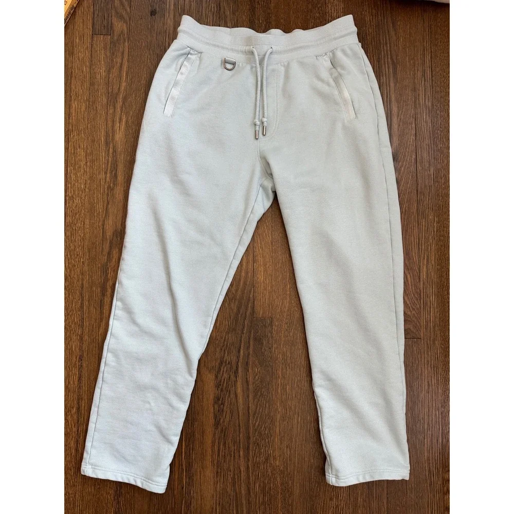 Alo Yoga Women Light Blue Jogger Sweatpants D-Ring Size M(65)